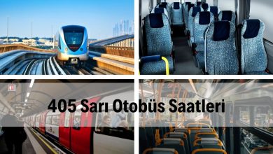 405 sarı otobüs saatleri Aydın