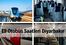 E9 Otobüs Saatleri Diyarbakır